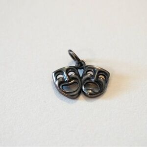 James Avery Sterling Silver Theatre Drama Masks Charm (Comedy Tragedy Masks)